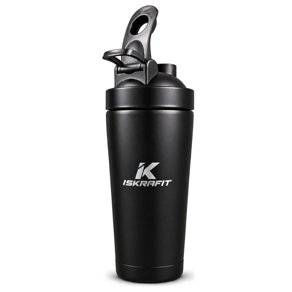Shaker térmico negro de acero inoxidable 750 ml ISKRAFIT