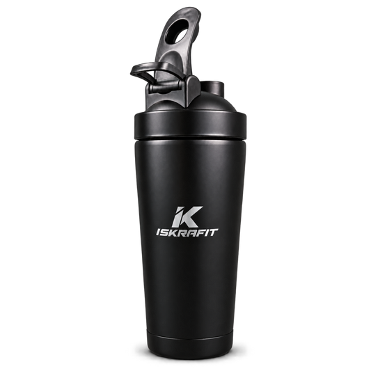Shaker térmico negro de acero inoxidable 750 ml ISKRAFIT