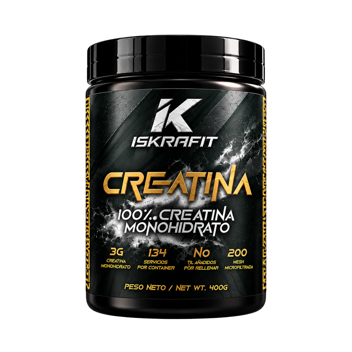 CREATINA MONOHIDRATO 100% · 200 MESH